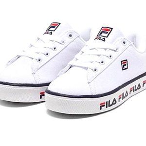 FILA MULTI LOGO V3 CANVAS SNEAKERS /sz 12